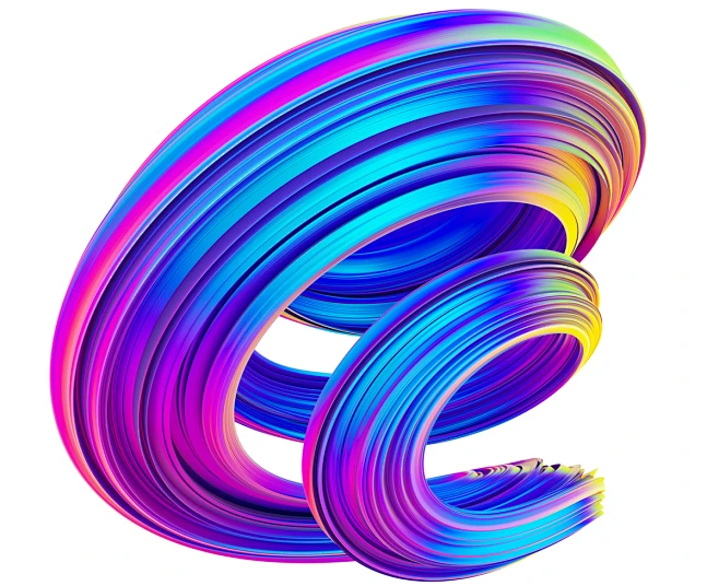液体形状项目（免费）：令人敬畏的液体风格3d插图。形状和颜色是主要的想法。里面有免费的！ _商业地产-视觉_T201948 #率叶插件，让花瓣 ...