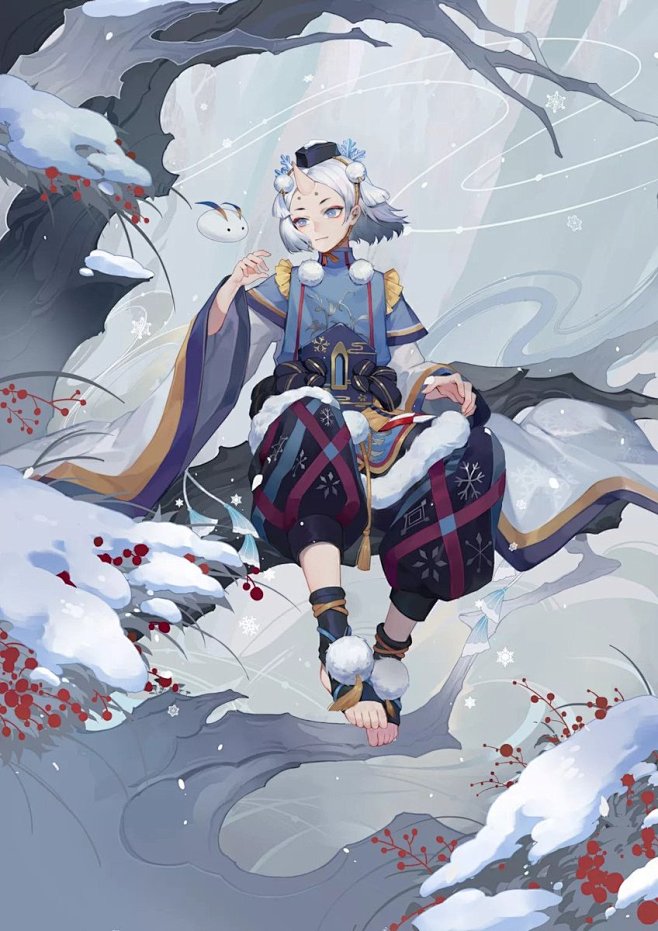 阴阳师 雪童子