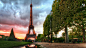 General 3099x1743 nature Eiffel Tower Paris