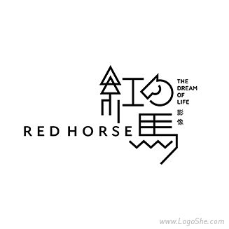 红马字体设计