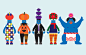 SOGO 30th Anniversary Mascots Project : SOGO is the largest Japanese Style department store in Hong Kong. This year is their 30th Anniversary. We were asked to promote and celebrate their anniversary throughout the year. Our idea is to create 30 original 
