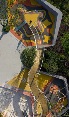 创意集合采集到塑胶跑道,儿童铺装