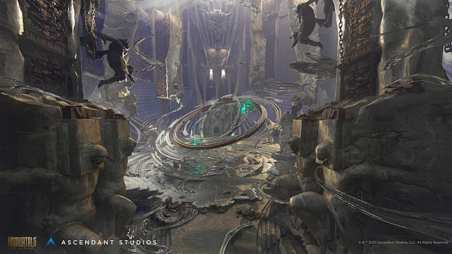 akoth library interior-花瓣网