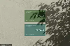 源文件-纸类海报名片办公场景品牌形象样机psd素材