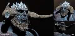 Naraku奈落子采集到Zbrush动物/怪物/人形怪参考