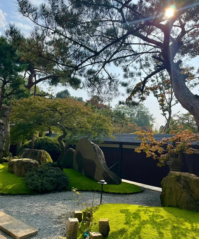 绝美的日式禅意庭院花园营造案例分享-花瓣网