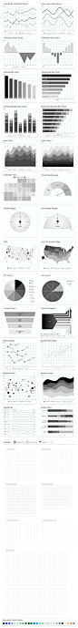 Preview for Grayscale Charts and Graphs