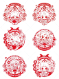 新年主题喜庆招财窗花｜稿件展示 - 小红书