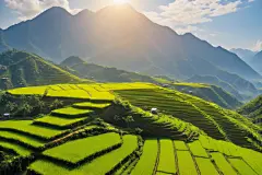 绚丽中国农村乡村田园风情摄影图