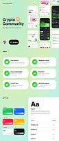 Crypto Community App UI Kit - UI Kits : Hey! Hello and welcome to the Crypto Community app UI Kit. This is a high-quality and atomic UI design kit for the Crypto Community, Crypto social network application.

This UI set was created with great care and at