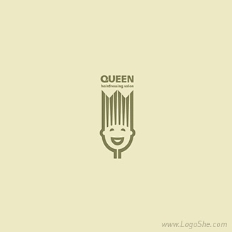 Queen女王Logo设计-花瓣网