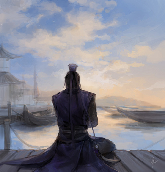 魔道祖师天官赐福 画手twi@_ca...