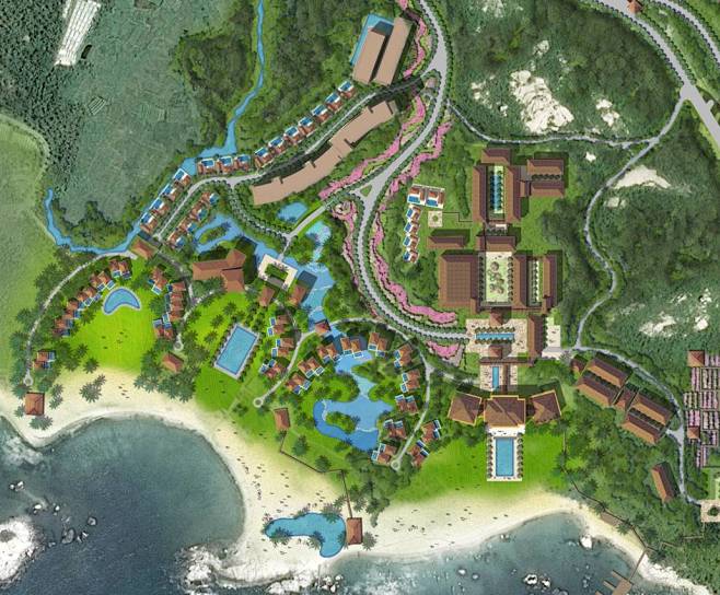 [海南]文昌海石滩爱情主题小镇概念规划设...