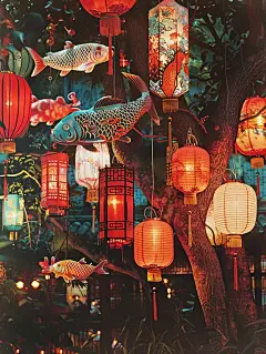 元宵节灯会|上元节赏花灯 - 小红书