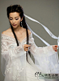 绝色古装 Cosplay网游大话西游李冰冰同款唐风宋飘逸白色唯美仙女 － 下午，发现喜欢