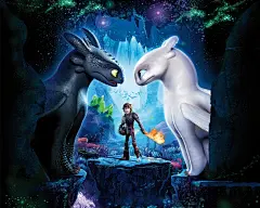 电影《驯龙高手3》How to Train Your Dragon: The Hidden World 高清桌面壁纸