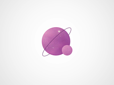 紫色星球logo