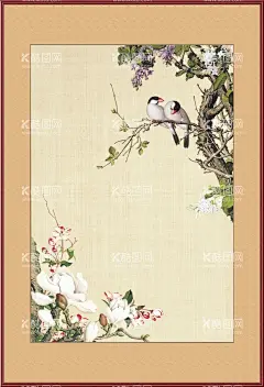 古风花鸟画  - 源文件下载【酷图网】工笔花鸟国画,花鸟,手绘花鸟,花鸟装饰画,花鸟背景墙,花卉,飞鸟,国画,梅花,花鸟画,工笔画,背景墙,中国风,花鸟图,壁纸壁画,工笔花鸟,国画梅花,国画花鸟,电视背景墙,手绘壁画,花鸟墙纸,背景墙壁画,手绘