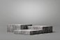 podium-rough-stone-gray-empty-product-stand-natural-modern-studio-background-product-placement-3d-rendering