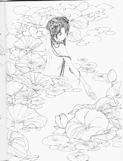 古风线稿_DaMai__0005