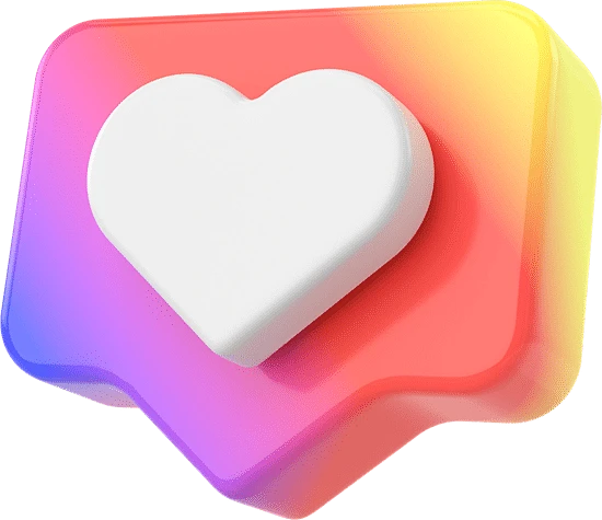 3D like icon. 3D ill...