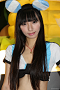 Chinajoy2014上海游戏展中的漂亮妹子