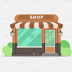街边的小店，小店面