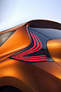 #Nissan #Invitation #Concept #Car #rearlights