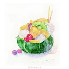 水彩美食 via@一只单脚鱼
#水彩##插画##手绘# ​​​​