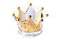 皇冠 3d png 素材