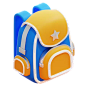 SCHOOL BAG  3D Icon