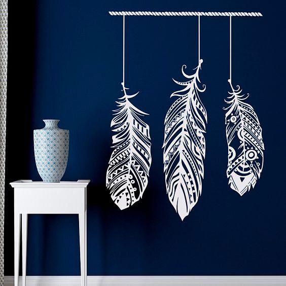 Feather Wall Decal S...