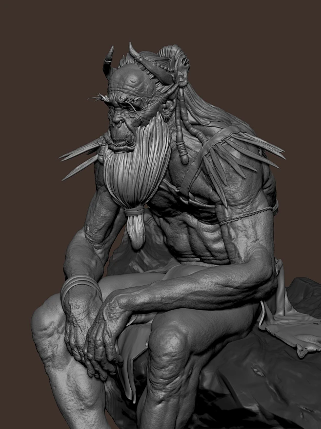 Old Orc-花瓣网