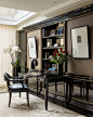 Knightsbridge | London - transitional - Home Office - London - Oficina Inglesa London