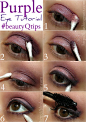 Purple Eye Tutorial feat. Q-tips Precision Tips