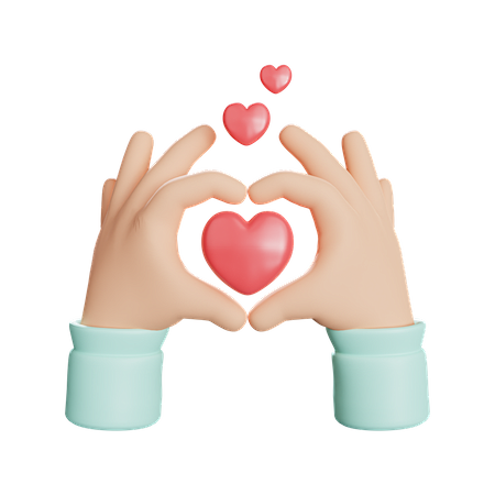 Heart Hand Gesture  ...