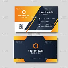 黄色,极简构图,名片,白色,红色,清新,创造力,时髦的,高雅,联系