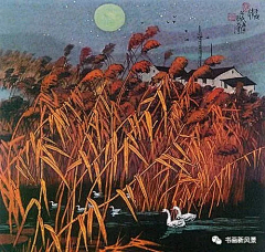 紫萌月采集到点墨中国·水墨丹青（山水画三）