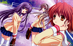 七森灯里采集到《CLANNAD》