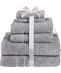 Zero Twist 6 Piece Towel Bale - Dove Grey.