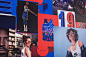 Nike Le Quartier Campaign - Mindsparkle Mag : Nike Europe commissioned Paris-based studio Atelier Irradié, under the creative direction of Daniel Whiteneck, to create the artworks for the event, 'Le Quartier'.