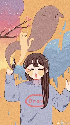 吃亏是福，那你吃吧，我不吃。退一步海阔天空，那你退吧，我不退。能者多劳，那你能吧，我不能。 ​ ​​​
插画壁纸分享丨画师：Hamperson ​​​​
插画#艺术#手绘绘画绘画学习6.22 ​​​​