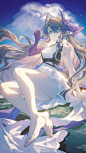 明日方舟超话 摸一下海沫～ 新的小美女 ​​​​