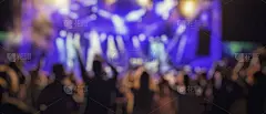 参观者,散焦,戏剧表演,正面视角,图像,观众,节日的观众,dj俱乐部,聚会的音乐主持人,现场活动