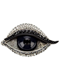 Eye brooch // Lanvin@北坤人素材