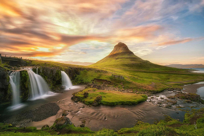 《冰岛教堂山》 - 自然, 风光, 冰岛...