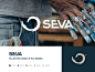 Seva - Branding brush geometry fibonacci branding identity mark creator seva logo