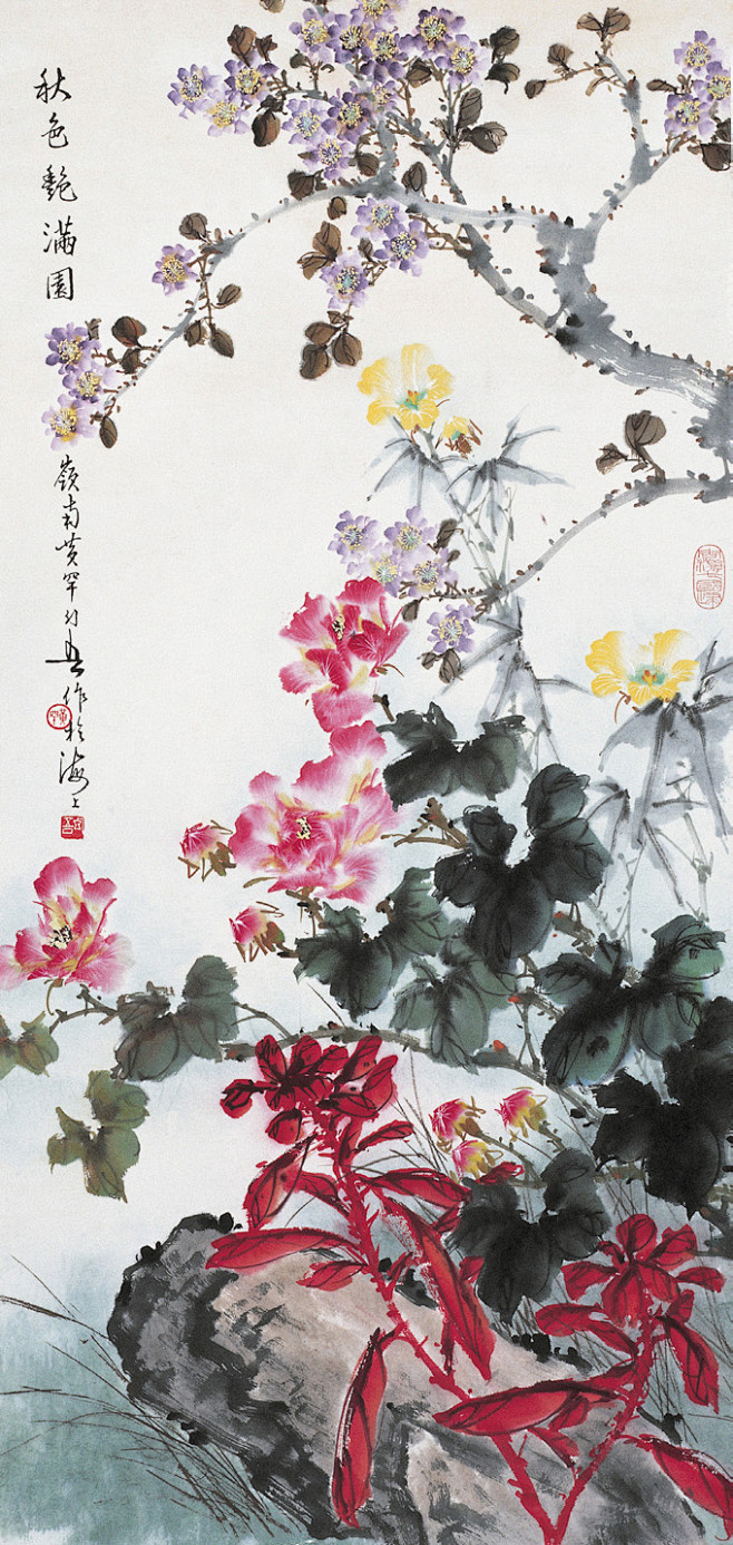 【岭南名家黄幻吾花鸟画作品欣赏】