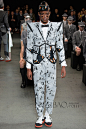 未来战士和3D解剖师！桑姆·布郎尼 (Thom Browne) 2015春夏男装秀，海报时尚网带你亲临2015春夏巴黎男装周_第8页_Thom Browne