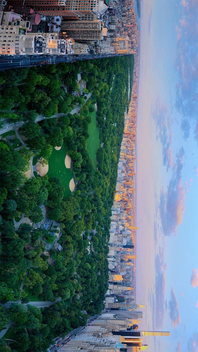 中央公园，纽约 (© Tony Shi ...